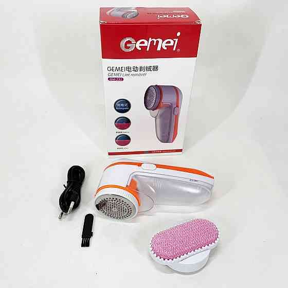 Бритва-щетка для одежды GEMEI, Машинка для уборки катышек с одежды Удаление катышков с MO-38 Львов