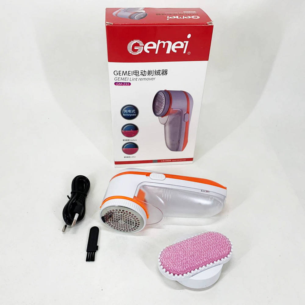 Бритва-щетка для одежды GEMEI, Машинка для уборки катышек с одежды Удаление катышков с MO-38 Львов - изображение 2