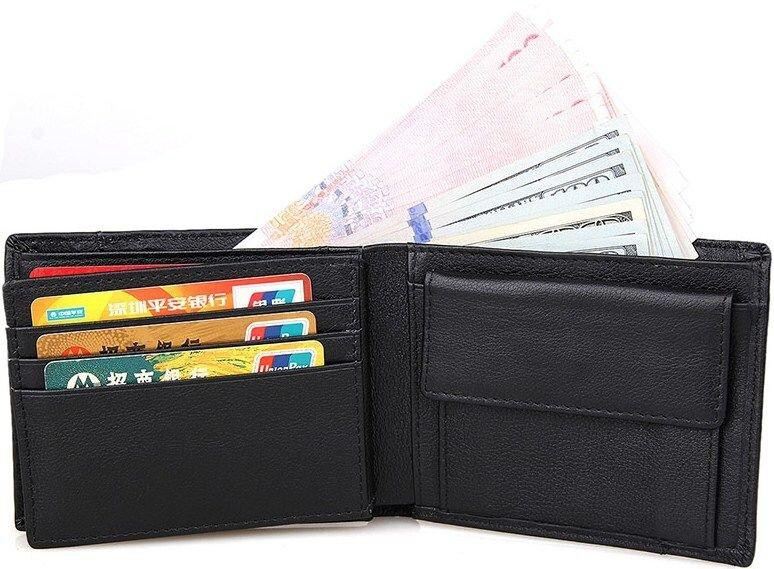 Кошелек мужской Черный (Vintage) Киев - изображение 14