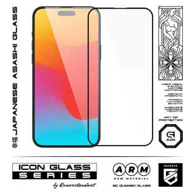 Скло захисне Armorstandart Icon 3D Apple iPhone 15 Plus Black (ARM68214) Вінниця