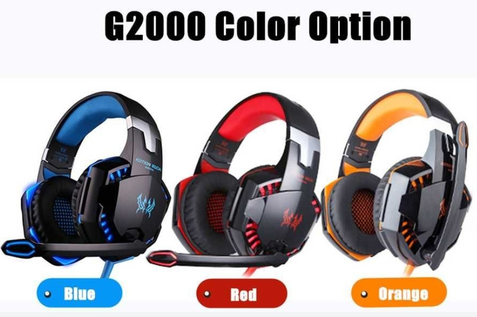 Ігрові навушники Kotion Each G2000 з мікрофоном і підсвіткою. Київ - фото 2