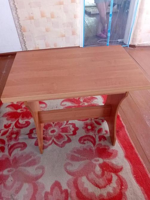 Стіл розкладний 59х89 см для кухонного куточка / Вільха Львів - фото 5