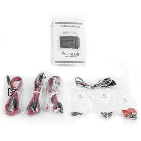 Бекплейн Chieftec CMR-2131SAS 2x5.25" -> 3x3.5" HDDs Hot-Swap Metal Винница