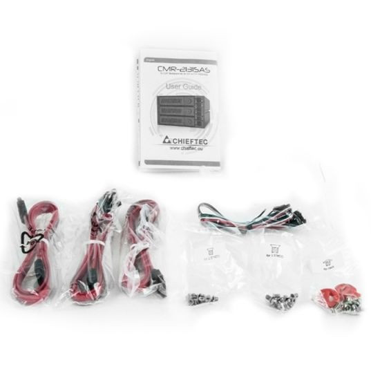 Бекплейн Chieftec CMR-2131SAS 2x5.25" -> 3x3.5" HDDs Hot-Swap Metal Винница - изображение 6