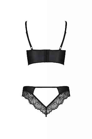 Комплект белья бикини, кружевной black S/M ASTRIDA BIKINI - Passion Sex Aura Киев