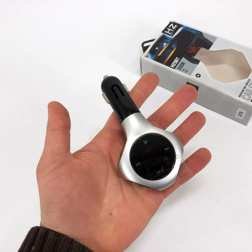 Трансмітер для автомобільного звуку по Bluetooth H29 BT, Адаптер в прикурювач для музики AF-25 Івано-Франківськ - фото 7