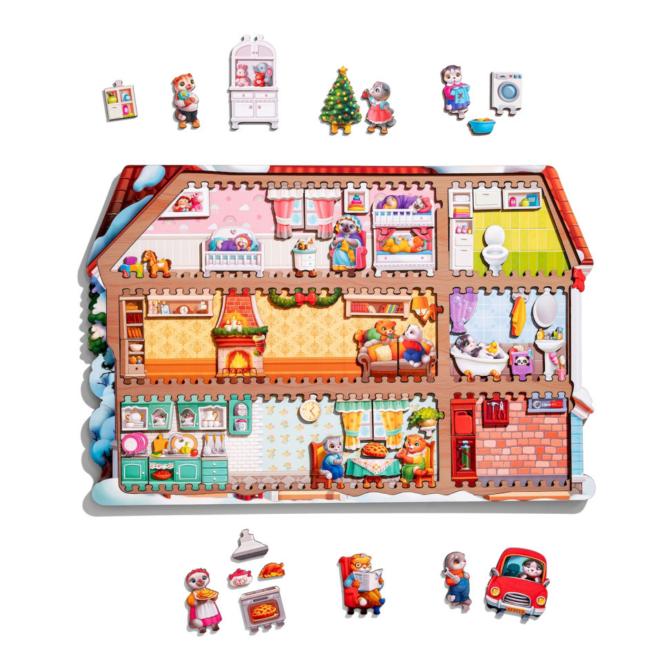 Пазл детский фигурный 