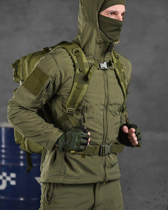 Рюкзак тактический олива 45л крепкий армейский сумка много отделений Одесса - изображение 2