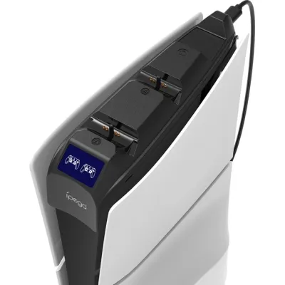 Зарядное устройство iPega PG-P5S016 Для геймпадів DualSense PS5 Sony PlayStation 5 Slim Black (PG-P5S016) Винница - изображение 2