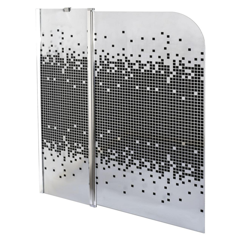 Шторка для ванной BRAVO ENZA 120B Mosaic (000023254) Киев - изображение 2