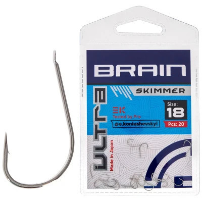 Крючок Brain fishing Ultra Skimmer 18 (20шт/уп) (1858.52.40) Винница - изображение 1