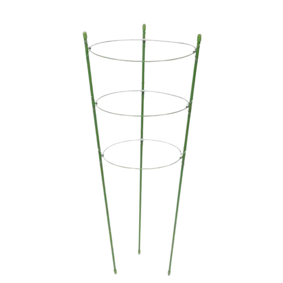Опора кольцевая для комнатных и садовых высокорослых цветов,растений и рассады с 3 кольцами размер 60х22 см Каменец-Подольский