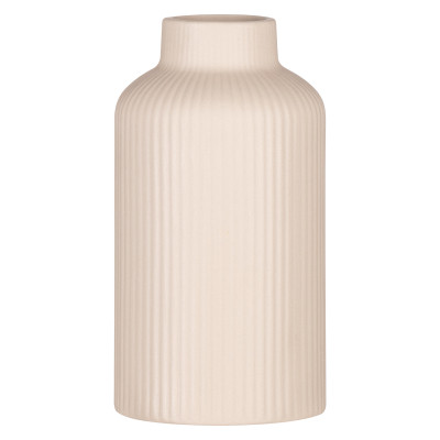 Ваза Ardesto Savona, 8х15см, порцеляна, бежевий (AR3804B) Винница - изображение 1