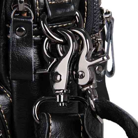 Сумка чоловіча Vintage 14437 Чорна Київ