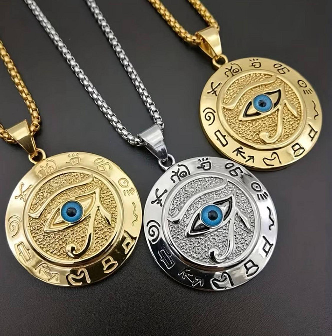 Кулон Око Гора Horus египетский амулет подвеска защитный кулон мужской женский Киев - изображение 3