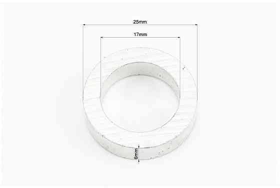 Втулки d17mm. D25mm, h6mm Київ