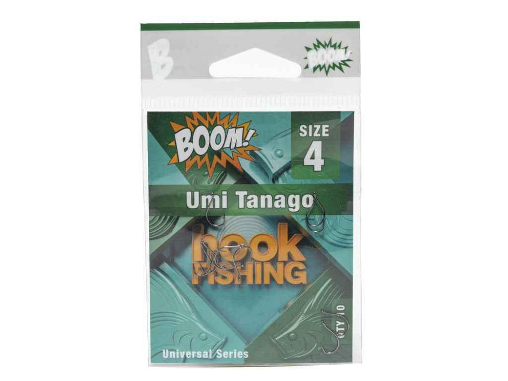 Гачок для мирної риби Umi Tanago №4 (10 шт/уп) (BN) ТМ BOOM Київ - фото 1