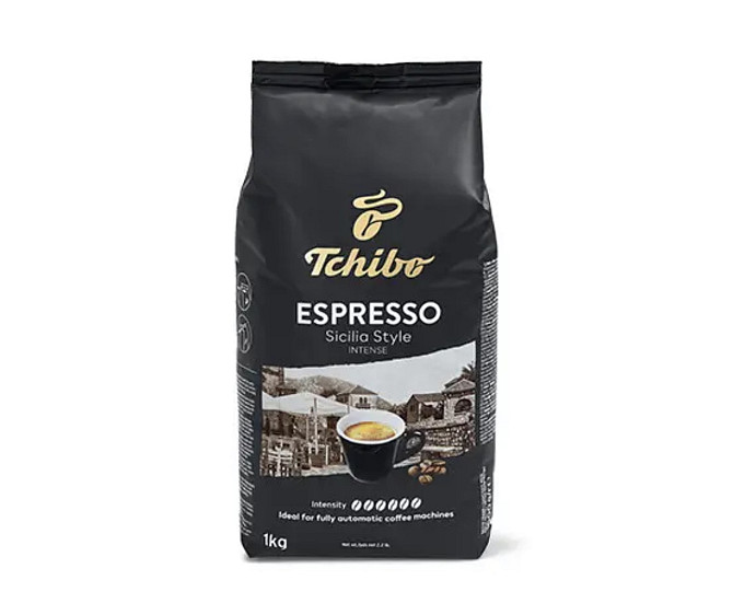 Кава Tchibo в зернах Espresso Sicilia Style 1 кг Виноградов - изображение 1