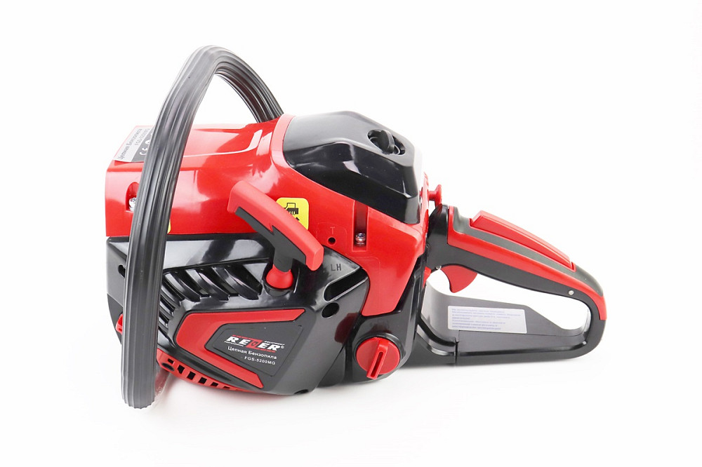 Бензопила REZER FGS-5200MG 52cc (3,8кВт, шина 18", ланцюг 325-1,5-72зв. квад. зуб) з підкачуванням, плавний пуск Київ - фото 2