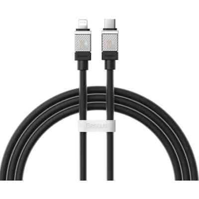 Дата кабель USB-C to Lightning 2.0m CoolPlay Fast Charging 20W black Baseus (CAKW000101) Вінниця