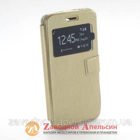 Чохол книжка Lenovo A5000 Smart Case gold Одеса - фото 1