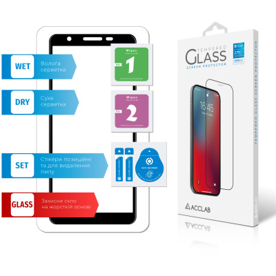 Стекло защитное ACCLAB Full Glue Samsung A01 Core/M01 Core (1283126508714) Винница - изображение 6