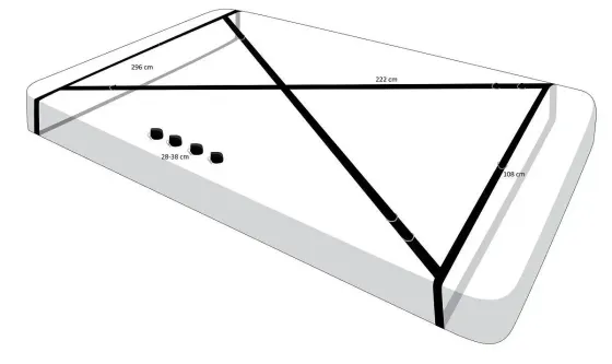 Розтяжка на ліжко Master Series Interlace Bed Restraint Set Львів