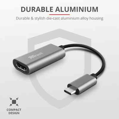 Переходник Trust USB-C to HDMI Adapter (23774) Винница