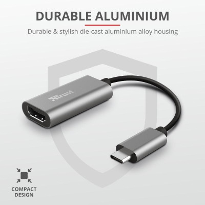 Переходник Trust USB-C to HDMI Adapter (23774) Винница - изображение 2