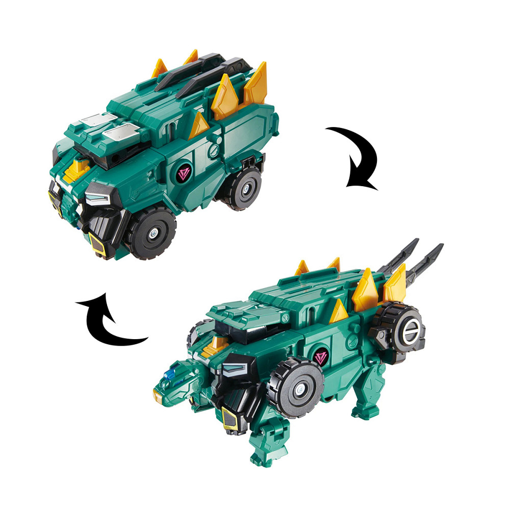 Ігровий набір з роботом-трансформером Dinoster - Стего Трон Дніпро - фото 7