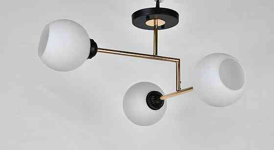 VALESO Люстра L0020-3 BK+FGD (Чорний + Золото) Коломия