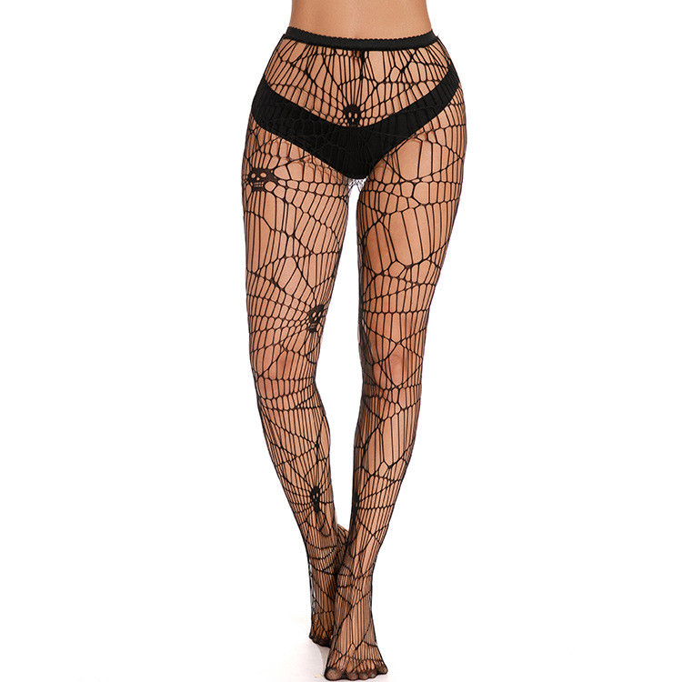 Колготи з черепами жіночі one size чорний Київ - фото 8