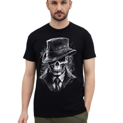 Футболка Sol's Imperial Gentlemen's skull насичений чорний XXL (11500309/395XXL) Вінниця - фото 1