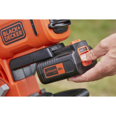 Пылесос садовый Black&Decker 36V, 2.5Ah, 270 км/ч (BCBLV3625L1) Винница - изображение 7