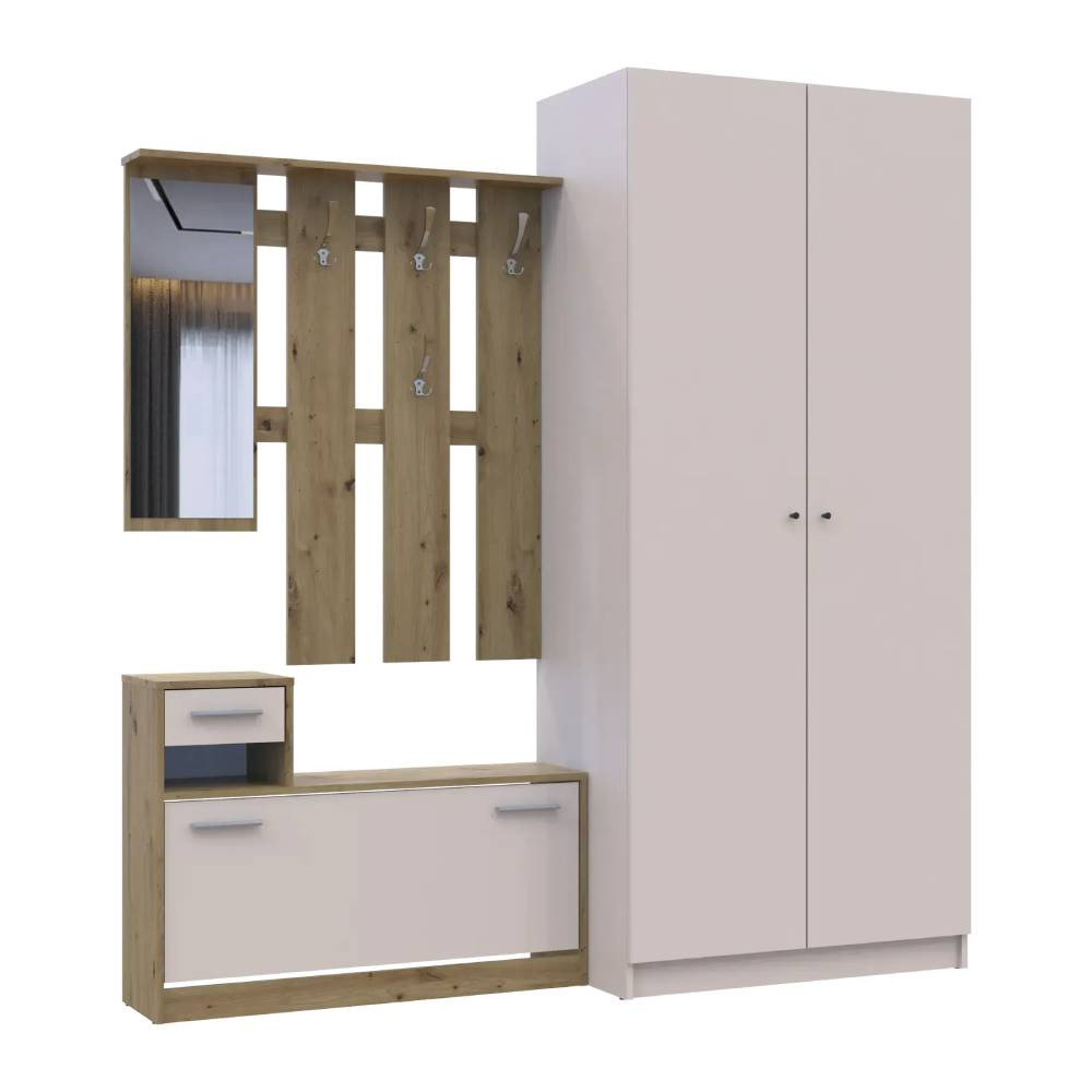 Передпокій Doros Alice і шафа Promo Дуб Евок/Кашемір DRS-011754 (42005160) Львів - фото 5