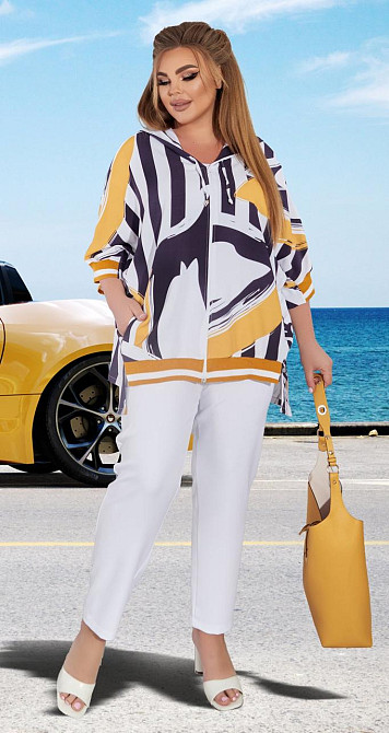 Брючный костюм большого размера (50) Киев - изображение 1