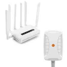 Маршрутизатор  Zestaw Роутер Wi-Fi 6 5G Spitz AX GL-X3000 z Dual-SIM, Multi-WAN, VPN, OpenWrt anteną panelową Poynting Київ