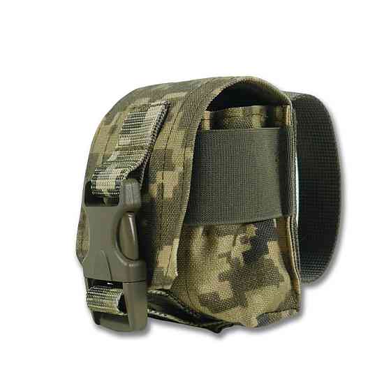 Тактический подсумок под 1 гранату Kiborg Pixel. Гранатный подсумок кордура, военный подсумок для гранат Киев