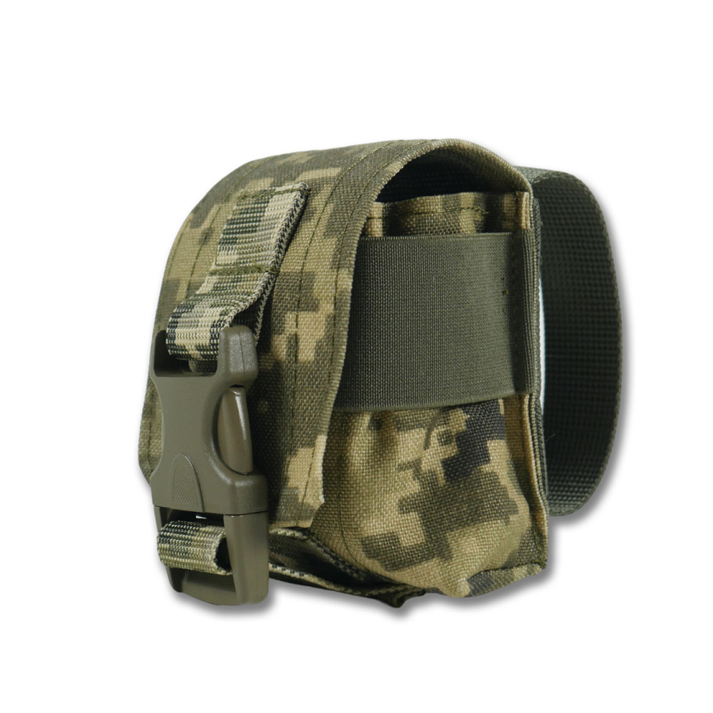 Тактический подсумок под 1 гранату Kiborg Pixel. Гранатный подсумок кордура, военный подсумок для гранат Киев - изображение 2