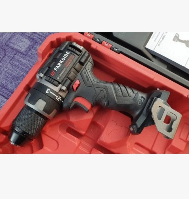 Акумуляторний безщітковий дриль-шурупокрут Parkside PERFORMANCE PABSP 20-Li C4 (60 Нм, Bluetooth, Німеччина) Киев - изображение 7