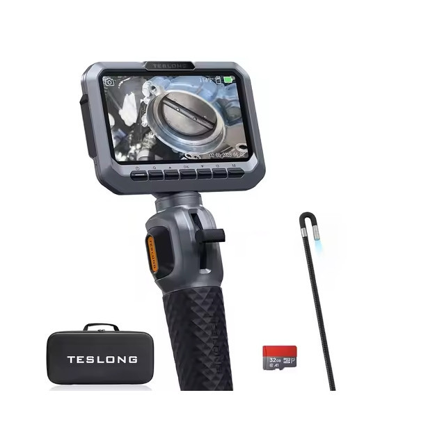 Ендоскоп автомобільний Teslong TD300Р 5.5 мм (1 камера) 1.5 м 5 дюймів екран Вінниця - фото 1