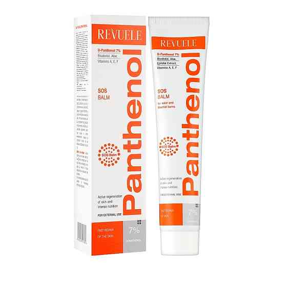 Бальзам від сонячних та термічних опіків Pantenol SOS Revuele 75 мл Київ