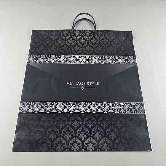 Пакет-сумка 40х45 з пластиковою ручкою  