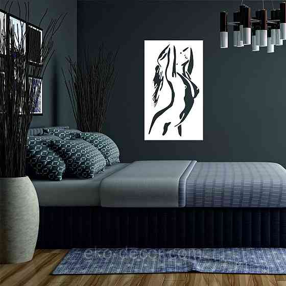 Декоративне настінне Панно «Силует жінки», Декор на стіну Київ
