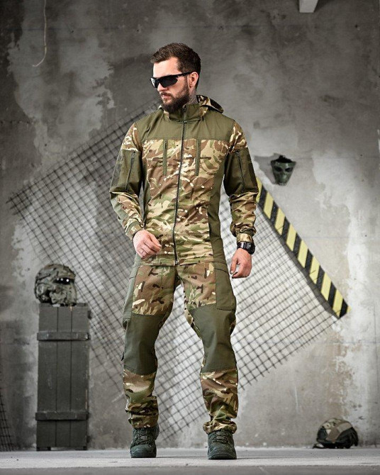 Тактичний костюм гірка олива + термо як подарунок ПП7858 Одеса - фото 11