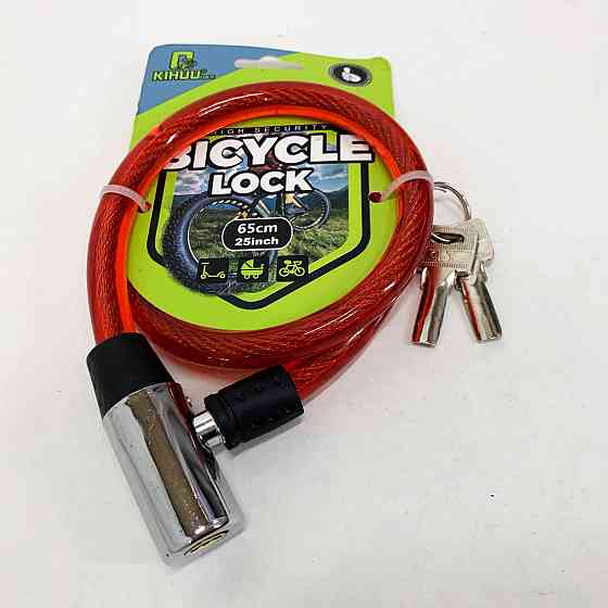 Самый надежный велозамок, Замок для велосипеда с защитой от взлома, Велозамок для велосипеда RS-81 Ивано-Франковск