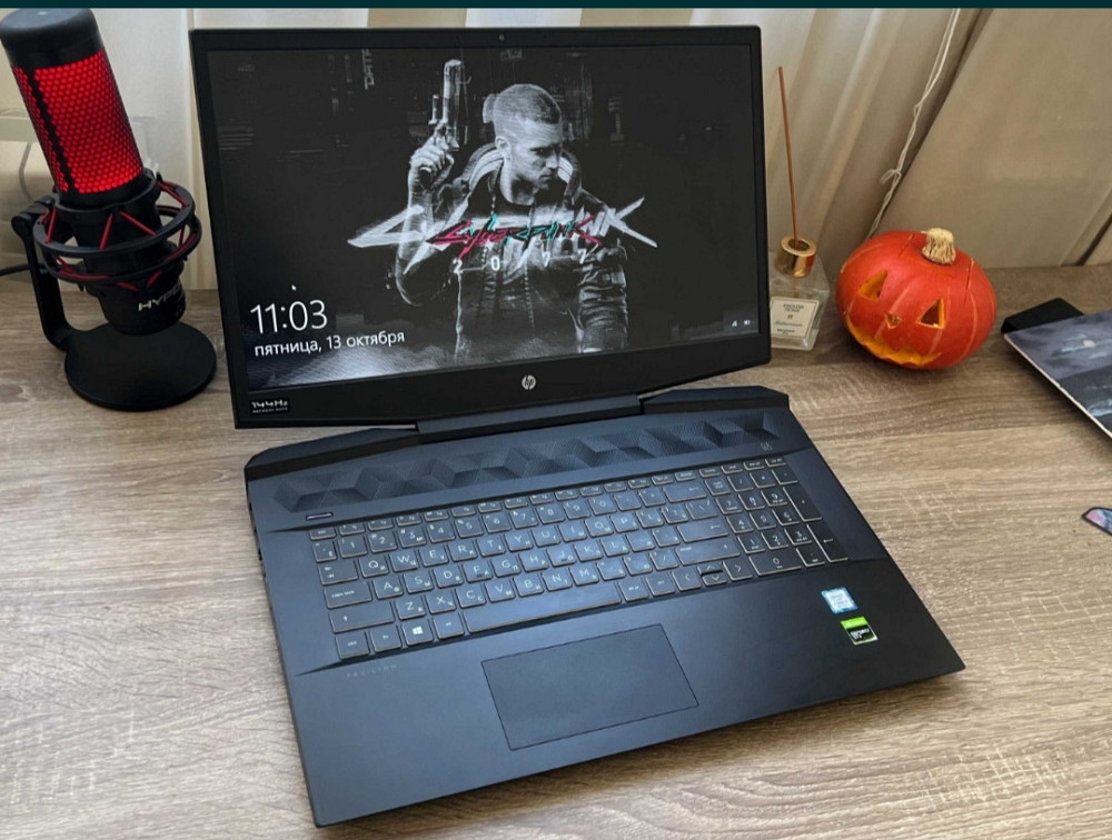 Огромный экран! Игровой ноутбук HP Gaming 17(GTX 1660ti,1650,3050). Киев - изображение 1
