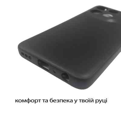 Чехол для мобильного телефона BeCover Silicone Motorola Moto G56 Black (713766) Винница