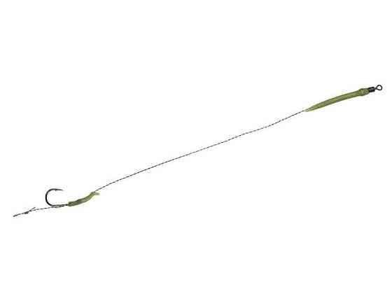 Поводок карповый (2шт/уп) с конусом и вертлюгом hook 8340B No6 25lb 36-05-6 ТМ Fishing ROI Киев