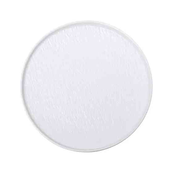 Тарелка фарфоровая 25 см плоская белая HP-7-732 Киев